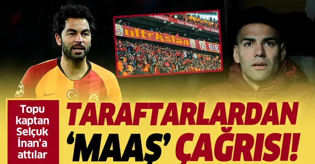 Şimdi sıra sizde! Galatasaray taraftarı 'maaş' için topu Selçuk İnan'a attı...