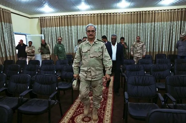 Hafter'in arkasından Türkiye düşmanları çıktı!
