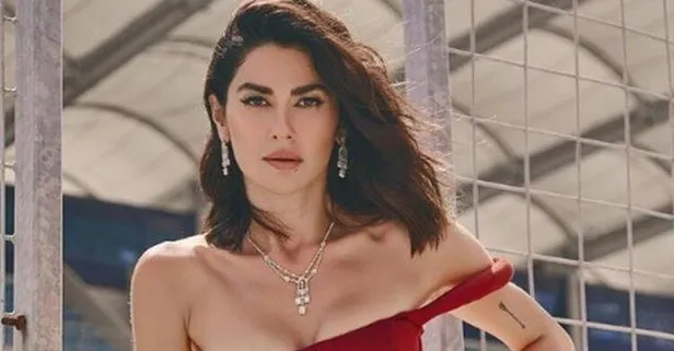 Nesrin Cavadzade herkesi şoke etti! Kimseye aldırış etmeden üstünü çıkarıp...