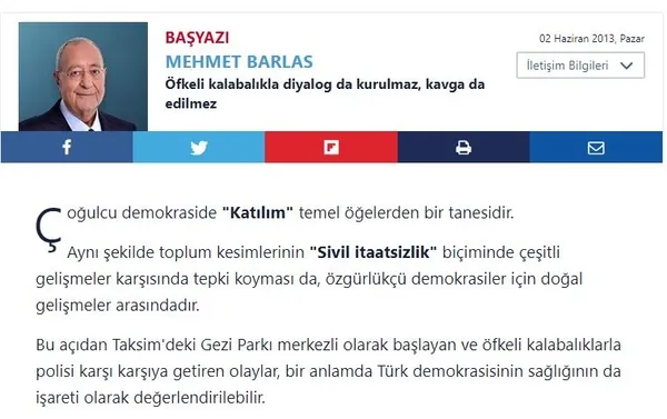 Son dakika: Duayen gazeteci Mehmet Barlas'ın vesayet odaklarına ve milli irade düşmanlarına karşı kaleme aldığı yazılar-4