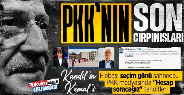 Köşeye sıkışan Kandil’den seçim günü Kılıçdaroğlu’na destek! Elebaşı Remzi Kartal sahnede... PKK medyasında Hesap soracağız tehditleri