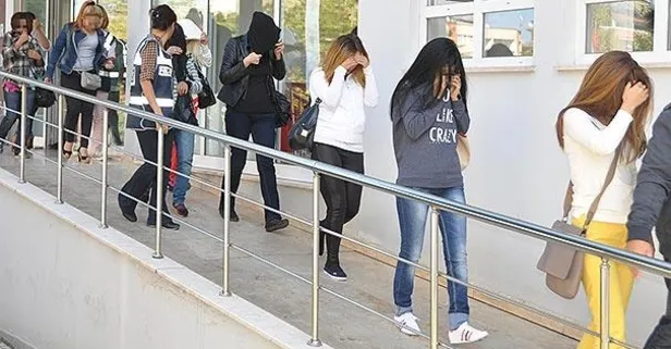 Trabzon'da fuhuş operasyonu: 15 gözaltı