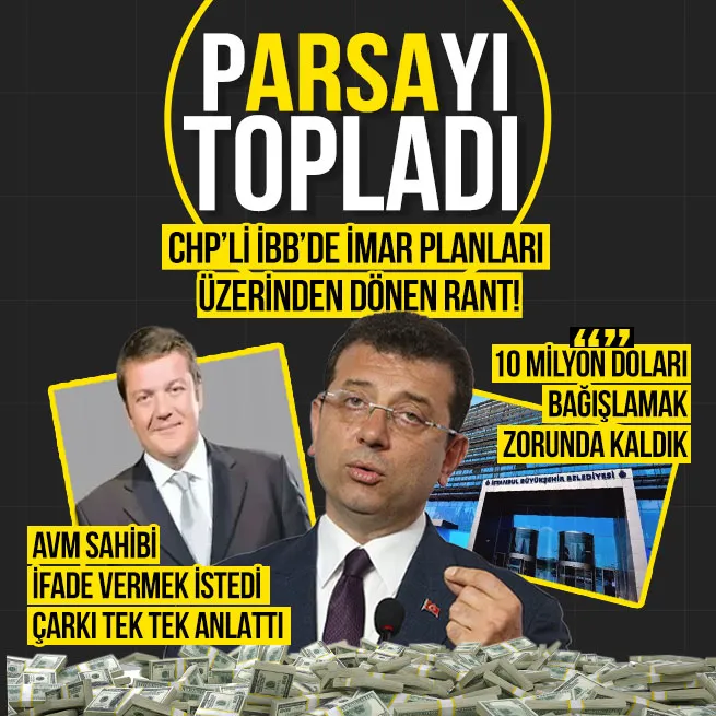 İfade vermek istedi kirli oyunları ifşa etti! AVM sahibi Mehmet İlhan Günaydan CHPli İBB hakkında şok itiraflar: 10 milyon dolarlık taşınmazı bağışlamak zorunda kaldık