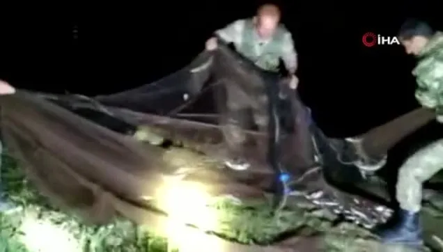 Van Gölü'nde kaçak avlanan 16 bin 200 ton inci kefali ele geçildi