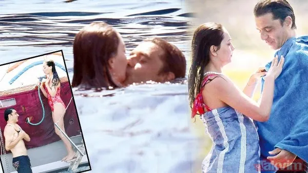 Kenan İmirzalıoğlu ve eşi Sinem Kobal ilk kez yakalandı anında yüzler düştü! Ne yaptılarsa olmadı görüntülendiler - 35