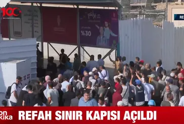 SON DAKİKA: Refah Sınır Kapısı açıldı