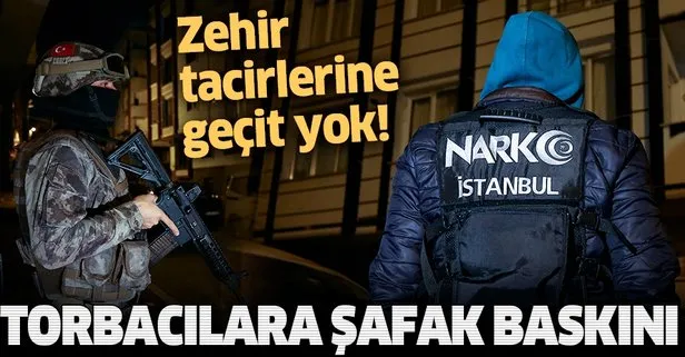 SON DAKİKA: İstanbul’da uyuşturucu operasyonu: Çok sayıda gözaltı var