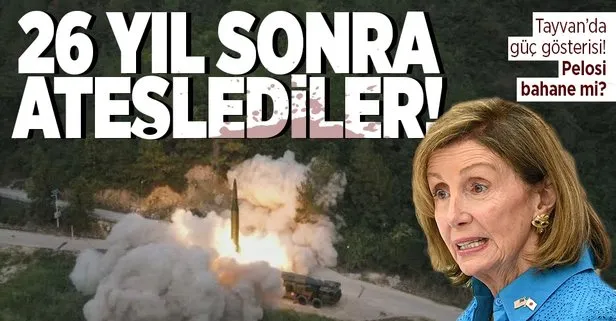 Çin’den Tayvan’ı kuşattı!
