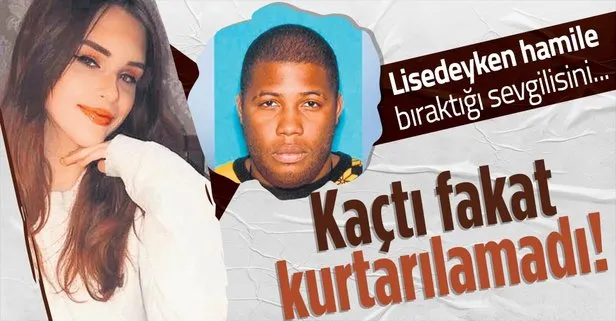 Kaçtı ama kurtulamadı