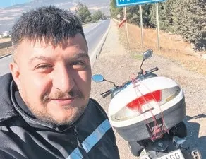 İnat uğruna bin 200 kilometre yol kat etti
