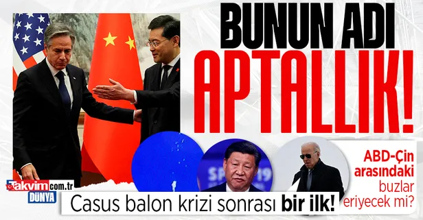Casus balon krizi sonrası bir ilk! ABD Dışişleri Bakanı Blinken, Çin ile rekabet ve gerilimlerin arttığı dönemde Pekin'de