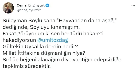 6li-masanin-kucuk-ortagi-seviyeyi-magmaya-indirdi-gultekin-uysaldan-umit-ozdaga-agir-hakaret-tecavuze-ugramis-1675234290185.jpg 6'lı masanın küçük ortağı seviyeyi magmaya indirdi! Gültekin Uysal'dan Ümit Özdağ'a ağır hakaret: Tecavüze uğramış çocuk...-14