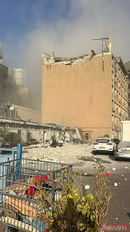 İsrail-İran savaşının 7. gününde Tel Aviv'de büyük yıkım! Kubbe yine delik deşik... Yeni görüntüler geldi - 15