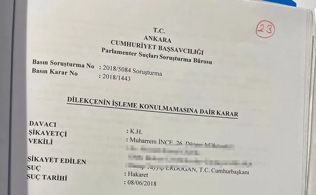 Cumhurbaşkanı'na hakaret "suç olmasın" diyen CHP'lilerin Erdoğan'a tazminat davaları açtığı ve suç duyurusunda bulunduğu ortaya çıktı-3