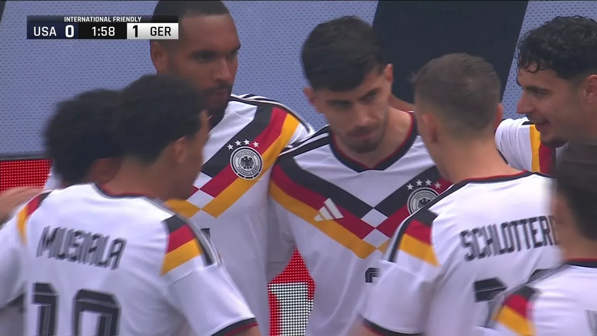 ABD: 0 - Almanya: 1 Gol: Havertz