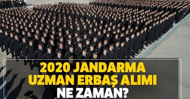 2020 Jandarma uzman erbaş alımı ne zaman? Jandarma uzman çavuş alımı genel başvuru şartları nelerdir?
