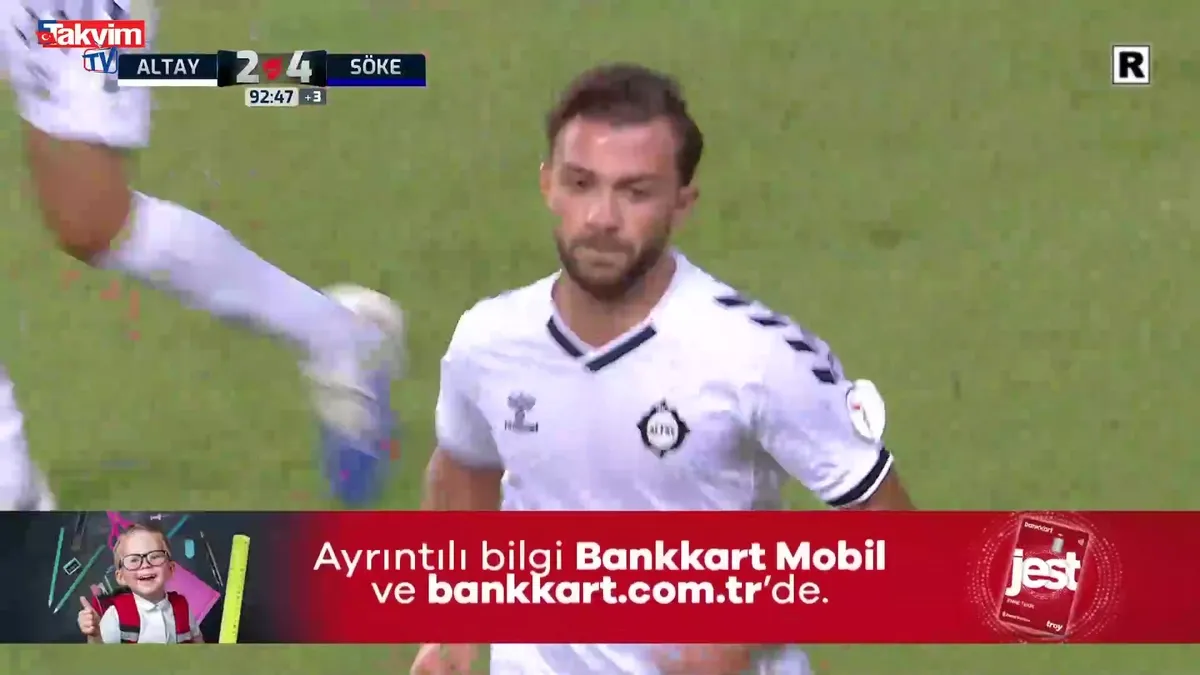 Altay 2-4 Söke 1970 Spor GOL: Efe Pehlivan