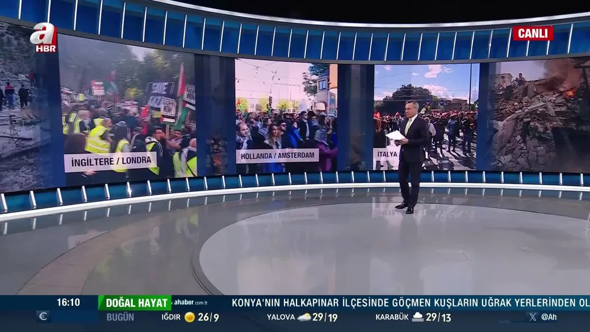 Dünya Gazze için ayakta!