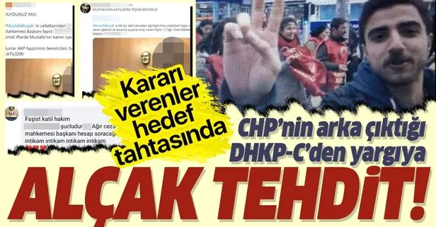 DHKP-C terör örgütünden yargıya alçak tehditler! Yargı mensupları hedef tahtasında