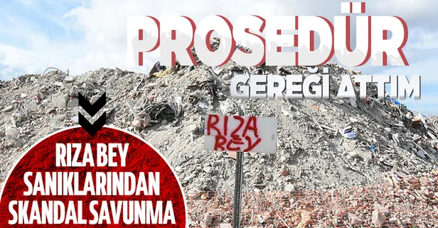 İzmir depreminde yıkılan Rıza Bey Apartmanı davası sanıklarından skandal savunma: İmzayı prosedür gereği attım