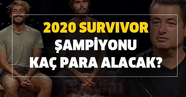 2020 survivor sampiyonu kac para alacak buyuk surpriz survivor 2020 sampiyonu odulu ne ne kadar takvim