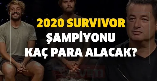2020 Survivor şampiyonu kaç para alacak? Büyük sürpriz! Survivor 2020 şampiyonu ödülü ne, ne kadar?