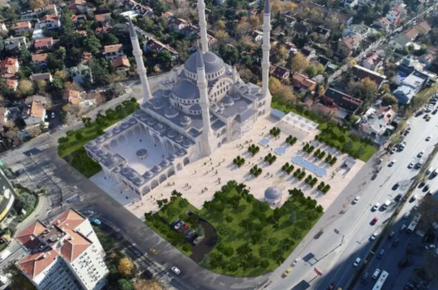 İşte yeni Levent Camii! Temelini Başkan Erdoğan atacak