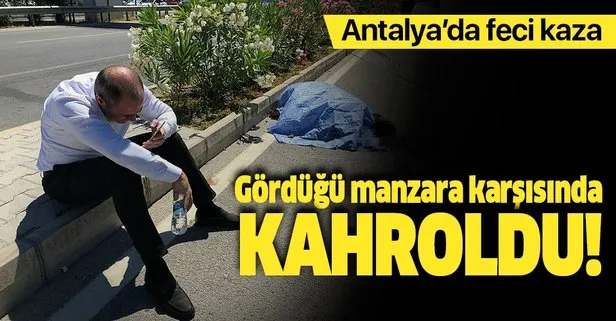 Antalya’da feci kaza! Olay yerinde can verdi