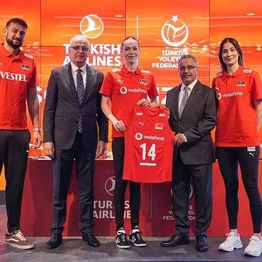 İmzalar atıldı: THY, Türkiye Voleybol Federasyonunun sponsoru oldu