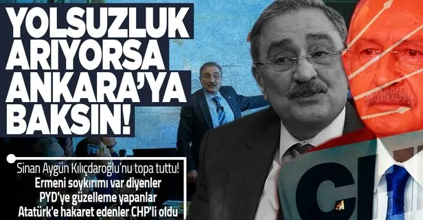 24. dönem Ankara milletvekili Sinan Aygün CHP’yi bombaladı: Yolsuzluk arayan Kılıçdaroğlu Ankara’ya baksın