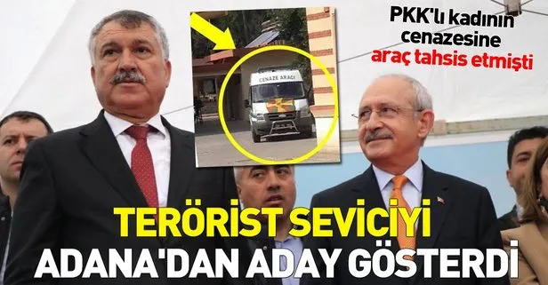 CHP, terörist sevici Zeydan Karalar’ı Adana Büyükşehir Belediye Başkan Adayı yaptı