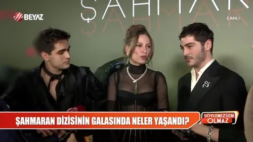 Şahmaran dizisinin galası sosyal medyayı salladı! Serenay Sarıkaya kıyafetiyle dikkat çekti