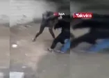 Kız öğrenciler okul çıkışı birbirine girdi