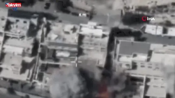 İsrail Şam'da bir binayı vurdu: 1 ölü!