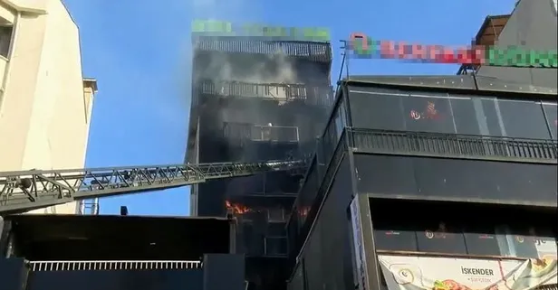 Pendik'te 7 katlı otelde yangın faciası: Ölü ve yaralılar var