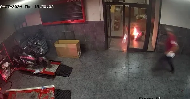Antalya’da kabus anları! İş arkadaşının öğrencisini ateşe verdi iddası | O anlar güvenlik kamerasında