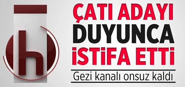 Çatı adayın açıklanması istifa getirdi