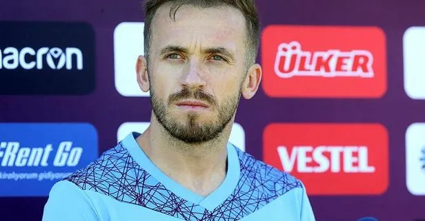 Trabzonspor’un yıldızı Edin Visca’dan Slovenya kampında çok özel açıklamalar