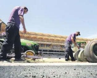 Çim serme işlemi başladı