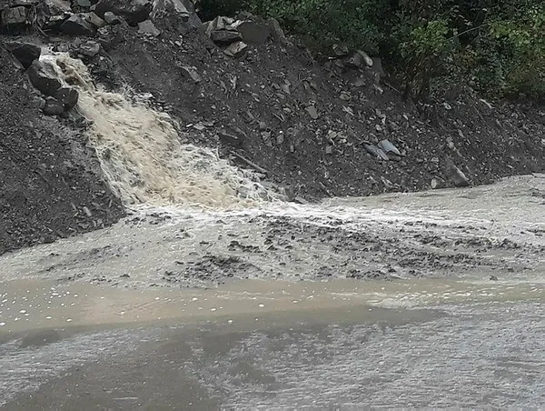 Son dakika: Kastamonu'yu aşırı yağışlar nedeniyle yeniden sel vurdu! Bazı geçici menfezler ile köprüler zarar gördü-8