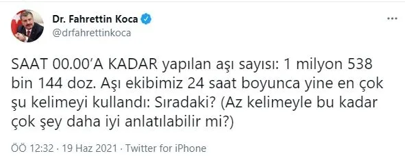 saglik-bakani-fahrettin-koca-duyurdu-24-saatte-1-milyon-538-bin-144-doz-asi-yapildi-1624053128144.jpg Sağlık Bakanı Fahrettin Koca duyurdu: 24 Saatte 1 milyon 538 bin 144 doz aşı yapıldı-1