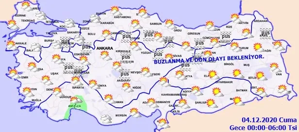 HAVA DURUMU | Meteorolojiden o illere sağanak uyarısı | 3 Aralık İstanbul'da hava nasıl olacak?-5
