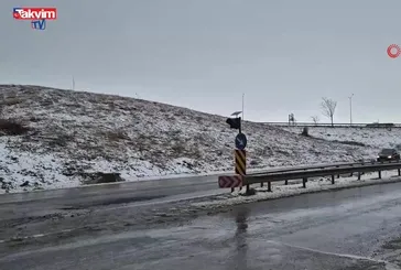 Tekirdağ’da kar yağışı şehri beyaza bürüdü