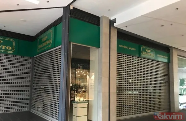 Rusya Ukrayna savaşı kıtlık yarattı! Ukrayna'da mağazalar kapalı raflar boş benzin yok - 17