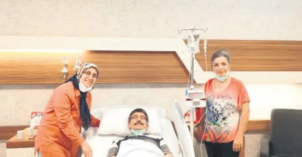 Yemliha Kalkan, ablasının böbreğiyle sağlığına kavuştu