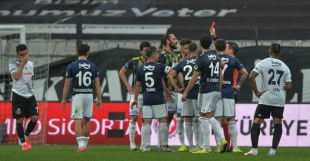 Fenerbahçe'de Vedat Muriç’e Var’dan kırmızı kart