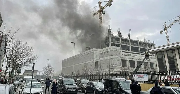 İstanbul Bağcılar Eğitim ve Araştırma Hastanesi’nin ek binasında yangın paniği