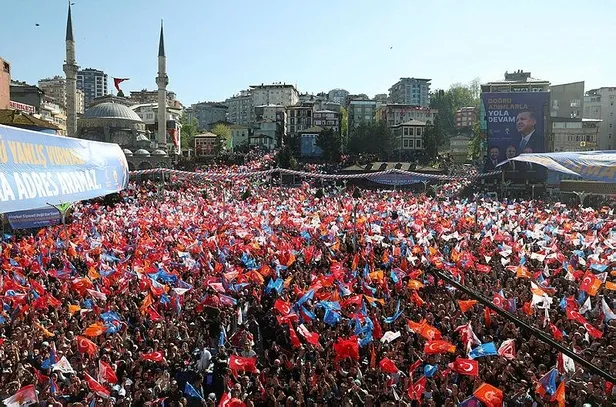 Başkan Erdoğan'dan AK Parti Rize mitinginde önemli açıklamalar-8