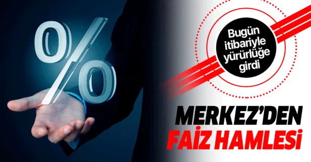 Merkez Bankası'ndan faiz adımı!