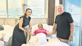 Şenkal’dan diyaliz merkezine ziyaret